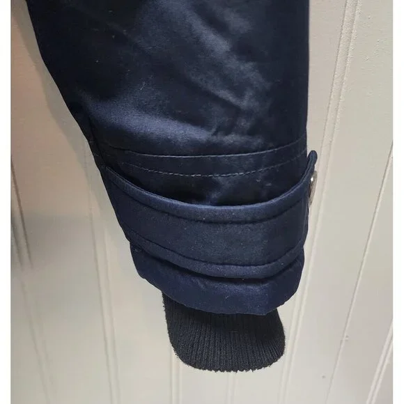 Wantdo Women's Ski Jacket/Winter Coat Navy with Faux Fur Trim Small - Picture 14 of 16